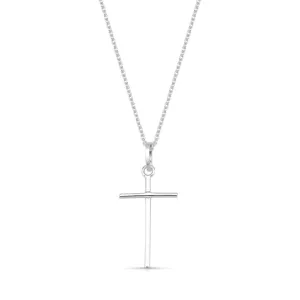 Gargantilha Cruz Lisa 45cm